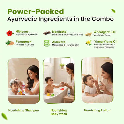 Babyorgano Baby s Bath Care Combo