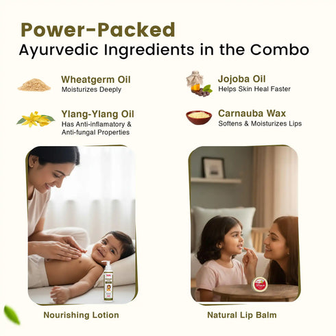 Babyorgano Natural Lip & Skincare Combo
