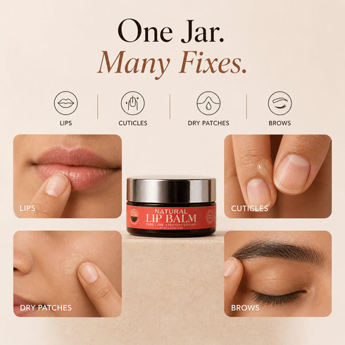 Natural Lip Balm (A2 Ghee Infused)