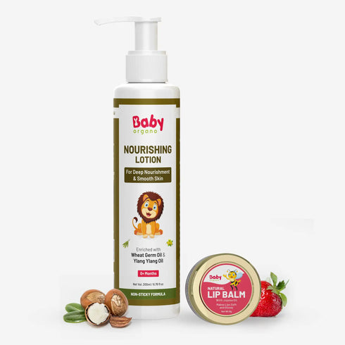 Babyorgano Natural Lip & Skincare Combo