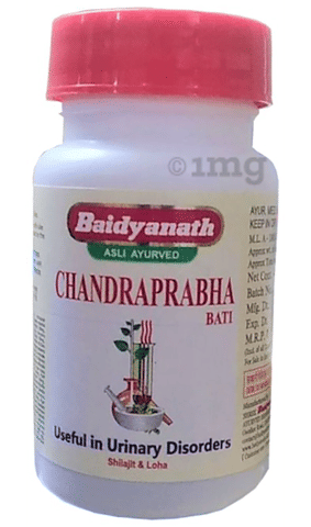 Baidyanath (Jhansi) Chandraprabha Bati 80 Tablets