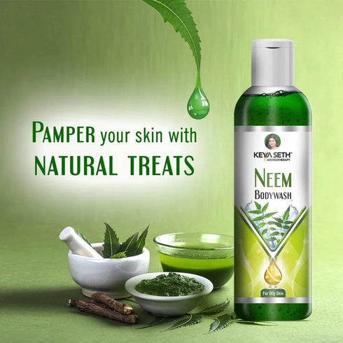 Keya Seth Aromatherapy Neem Bodywash Gel Enriched