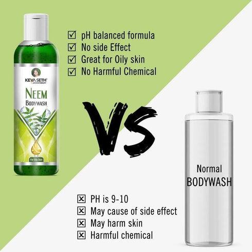 Keya Seth Aromatherapy Neem Bodywash Gel Enriched