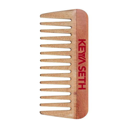 Keya Seth Aromatherapy Neem Wooden Comb Hair Growth for Men & Women Small Size