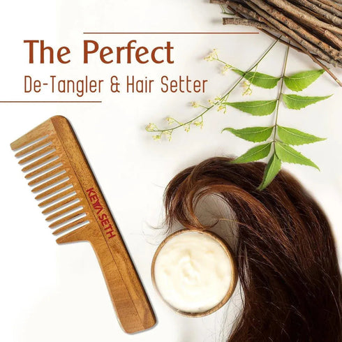 Keya Seth Aromatherapy Neem Wooden Comb