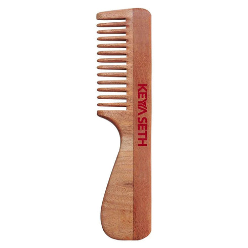 Keya Seth Aromatherapy Neem Wooden Handle Comb for Men & Women