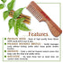 Keya Seth Aromatherapy Neem Wooden Handle Comb for Men & Women