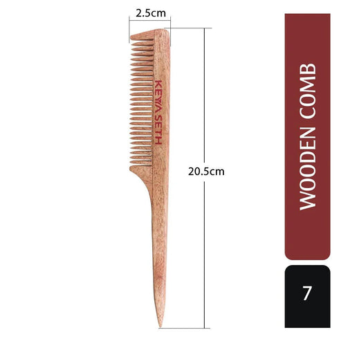 Keya Seth Aromatherapy Neem wooden Tail Comb