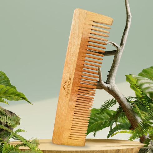 Aravi Organic Neem Comb For Healthy Scalp & Hair Strengthening 1 Piece