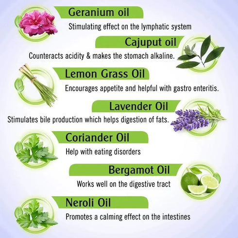 Keya Seth Aromatherapy Neutral-Stomach Pain & Flatulence Control Therapeutic Essential Oil