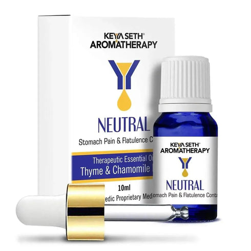 Keya Seth Aromatherapy Neutral-Stomach Pain & Flatulence Control Therapeutic Essential Oil