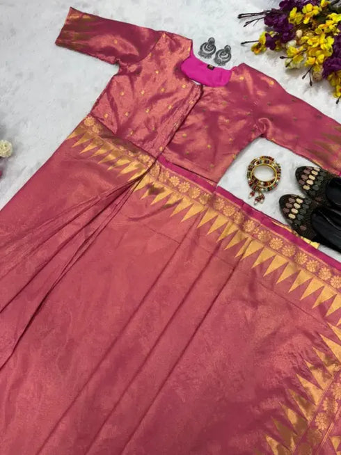 Ethnic Suits New Fancy Zip and Go Saree