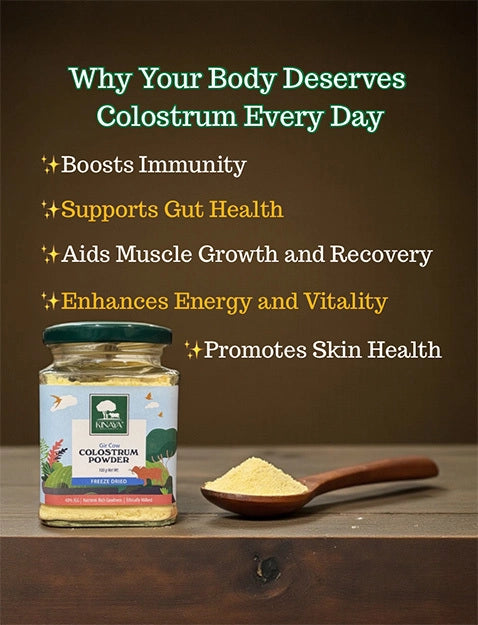 Kaniya Gir Cow Colostrum Powder (Freeze-Dried)