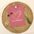 Bachpan kids wear New Born Girls Tee-Dusty Rose