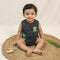 Bachpan kids wear New born casual wear sleeves tee-Ash Colour
