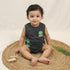 Bachpan kids wear New born casual wear sleeves tee-Ash Colour