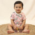 Bachpan kids wear New born casual wear set- Pink