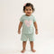 Bachpan kids wear New Born Casual Wear-Light Mint Green