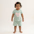 Bachpan kids wear New Born Casual Wear-Light Mint Green