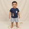 Bachpan kids wear New born casual wear set- Blue