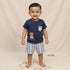 Bachpan kids wear New born casual wear set- Blue