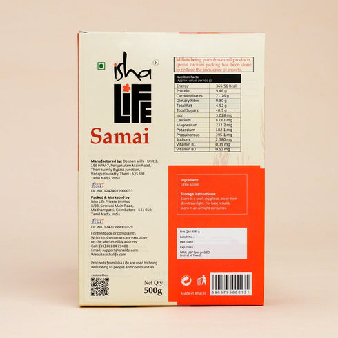Isha Life Samai 500g