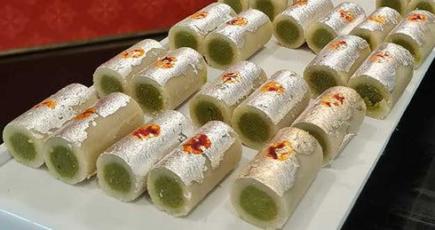 Sweet Magic Foods Kaju Pista Roll