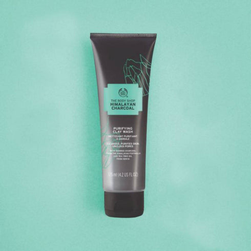 The Body Shop Himalayan Charcoal Purifying Clay Wash