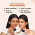The Derma Co 2% Niacinamide High Coverage Foundation-05 Peach
