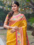 Deeva Sarees Yellow Paithani Silk Saree