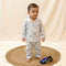 Bachpan kids wear Unisex Night Suite -Sky Blue Colour