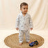 Bachpan kids wear Unisex Night Suite -Sky Blue Colour