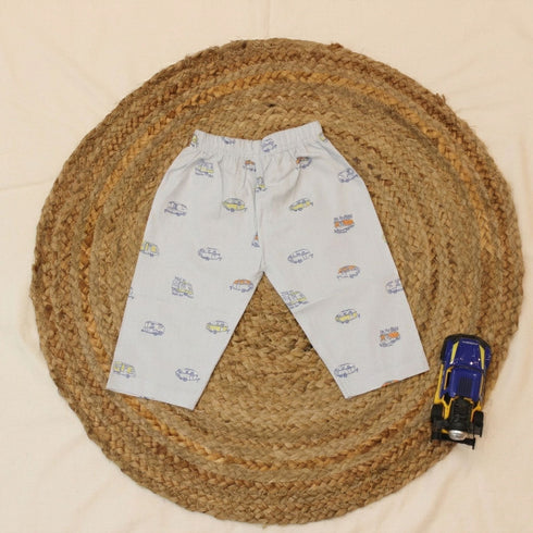Bachpan kids wear Unisex Night Suite -Sky Blue Colour