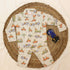 Bachpan kids wear New Born Unisex Safari Jeep Cotton Night Suit