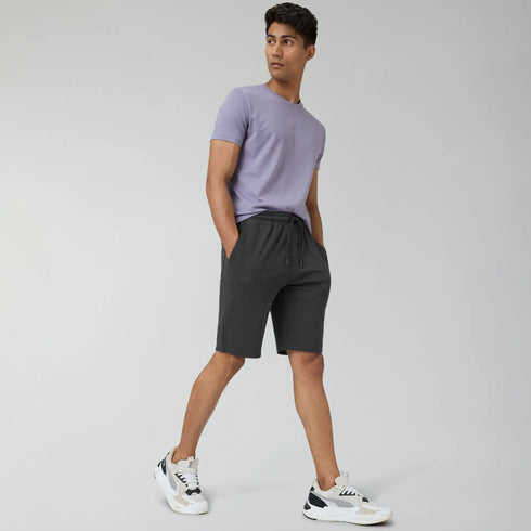 XYXX Nova Cotton Rich Shorts Graphite Grey