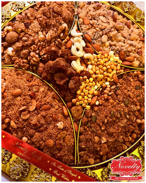 Novelty Sweets Amritsar Amritsari Punjeeri Combo Pack 4 in 1