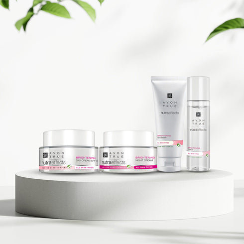 Avon NutraEffects Skin Brightening Combo Set of 4