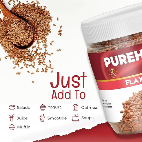 Pureheart Raw Flax Seeds (Alsi)