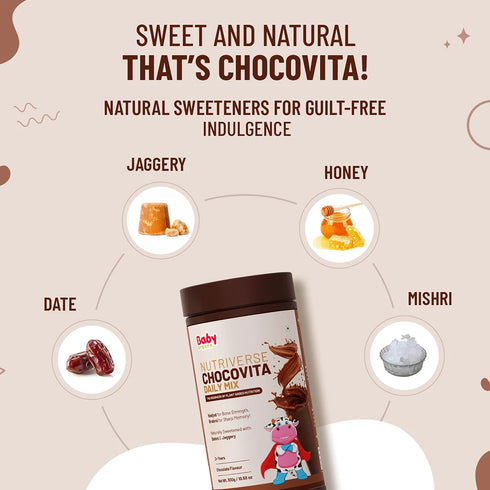Babyorgano Nutriverse Chocovita Milk Mix Chocolate Milk Powder