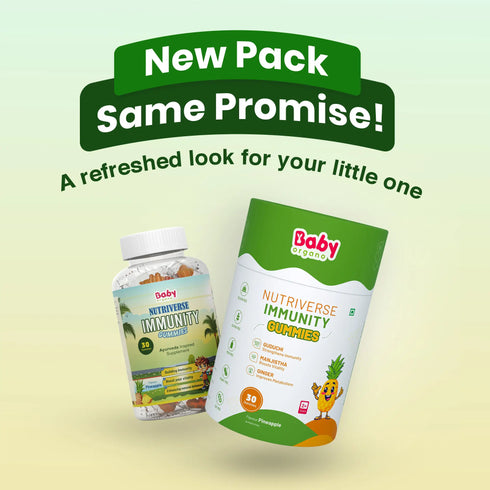 Babyorgano Nutriverse Gummies Combo