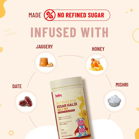 Babyorgano Kesar Haldi Milk Mix