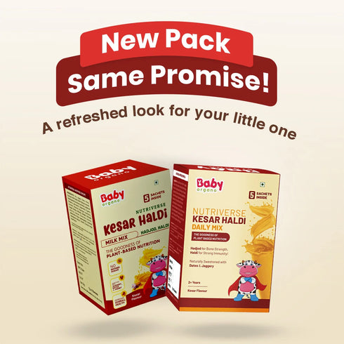 Babyorgano Nutriverse Kesar Haldi Trial Pack