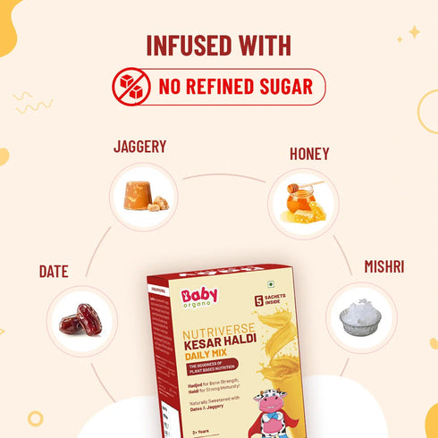 Babyorgano Nutriverse Kesar Haldi Trial Pack