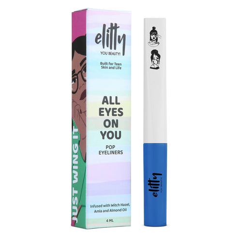 Elitty Eye Gotta Feeling | Pop Eyeliner Matte| Main Character| Dark Blue