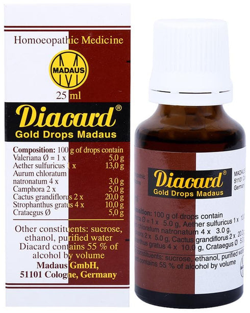 ADEL Diacard Gold Madaus Drops 25ml