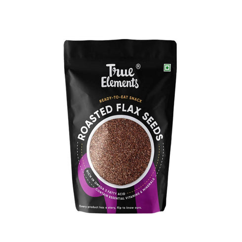 True Elements Roasted Flax Seeds
