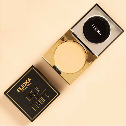 Flicka Cover To Conquer Compact | Caramel