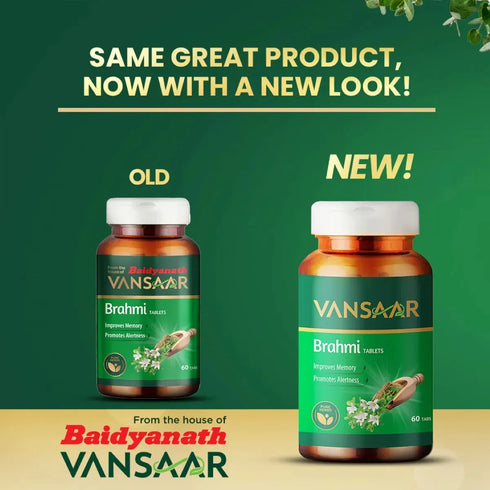 Vansaar Brahmi Tablets 60 Tablets