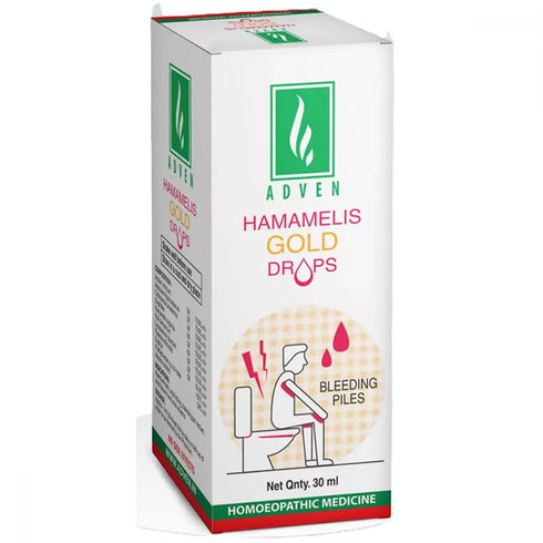Adven Hamamelis-gold Drops For Engorged Rectal Veins 30ml