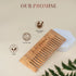 Just Herbs Handmade Wide-Tooth Neem Comb 35g